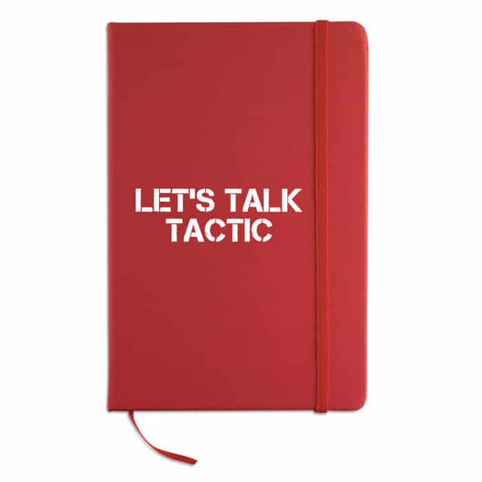 Notizbuch "Let's Talk Tactic"