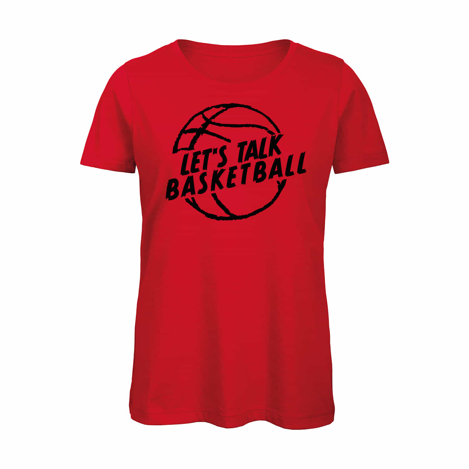 Damen T-Shirt "Let's Talk Basketball"